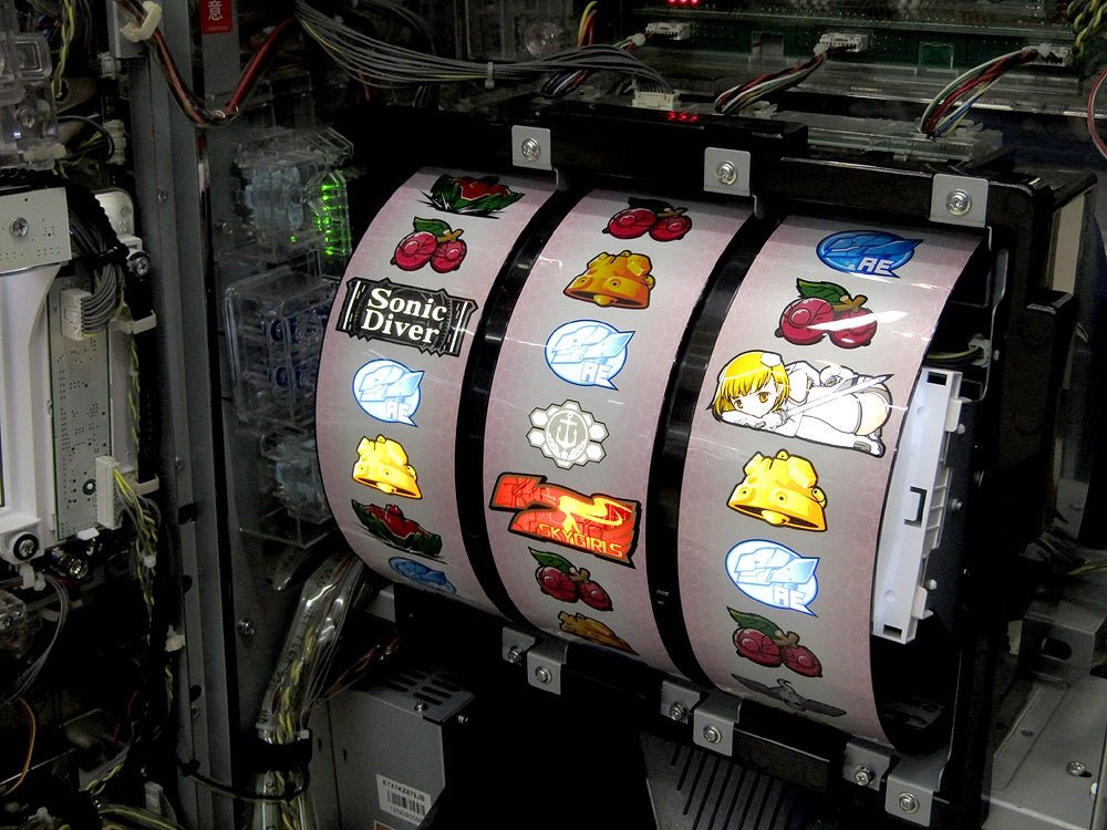 パチスロ実機 KPE スカイガールズ~よろしく!ゼロ~ コイン不要機搭載 100V対応 ボリューム調整有 - 安心保証・業界最安値の販売 福助